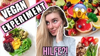 Als Fleischesser 1 Woche VEGAN essen I Challenge I Abnehmen Hungern [upl. by Rebm19]