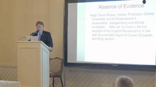 Tom Regnier — The Law of Evidence and the Shakespeare Authorship Question [upl. by Holofernes571]