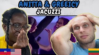 REACTION TO Anitta amp Greeicy  Jacuzzi Live at Megaland Music Fest 2023  FIRST TIME HEARING [upl. by Enirehtahc319]