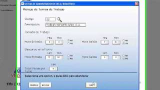 Control Biometrico de Personal Integrado a su Software Nómina [upl. by Valentia]