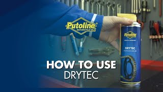 NONSTICKY CHAIN LUBE WITH DRYTEC RACE CHAINLUBE  THIS IS HOW YOU USE IT [upl. by Heyward]