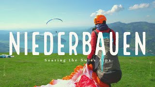 Niederbauen Switzerland Perfection  Paragliding  Ozone Alpina 3 [upl. by Lorrin]