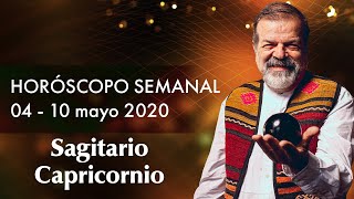 HORÓSCOPO Semanal  ♐ SAGITARIO  ♑ CAPRICORNIO  4 al 10 de mayo 2020  MAURICIO PUERTA [upl. by Pellet710]