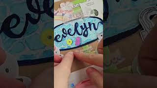 making a letter for my penpal asmr smallbusiness stickers [upl. by Eyahs648]