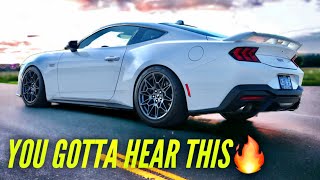 THIS NEW 2024 MUSTANG w STEEDA HPIPE EXHAUST SOUNDS INSANE 🥵 [upl. by Lita65]