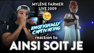 Mylène Farmer Reaction Ainsi soit je LIVE 09 ALMOST BROKE DOWN  Dereck Reacts [upl. by Eppesuig]