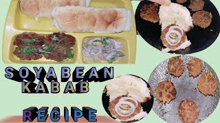 Soyabean ke kabab  soya chunks cutlet  healthy soya kabab  kabab recipe  veg kabab  starter [upl. by Elfstan]