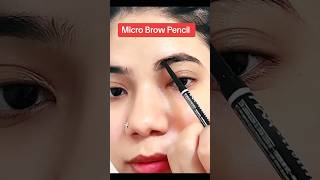 My fav Nyx Cosmetics Micro brow pencil skincare mackupproducts music [upl. by Aerdnas]