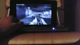 Gaming Call of Duty 4 on HP mini note 2133real [upl. by Hpesoy336]