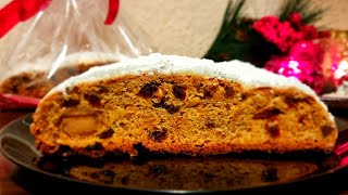 Christstollen  Fruit Bread  German traditional Christmas Stollen with all tips and tricks [upl. by Naanac]