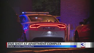 5 injured in shooting at East Memphis apartment complex [upl. by Pasia]