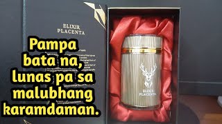 Elixir Placenta Product Review Gamot sa ibatibang uri ng malubhang karamdaman [upl. by Odragde]