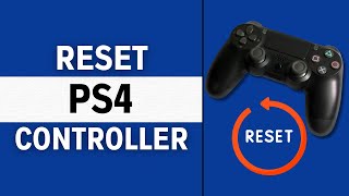 How To Reset PS4 Controller  Full Guide [upl. by Lyford974]