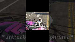 untreated schizophrenia gta gaming gtaonline shorts viralvideo viral [upl. by Sicard665]