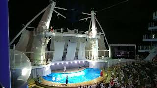 Royal Caribbean Symphony of the Seas Hiro Full Show in the AquaTheater 4k [upl. by Daley108]