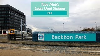 Beckton Park  Least Used DLR Station [upl. by Koppel]