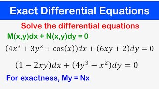 How to Solve First Order Linear Differential Equations [upl. by Berton237]