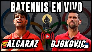 Carlos Alcaraz vs Novak Djokovic  Final de Juegos Olímpicos de Paris 2024  Reacción en vivo [upl. by Richara]