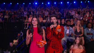 Jack and Kira Give Award for Favorite Creator Family  Kids Choice Awards 2024 shorts [upl. by Kuhn]