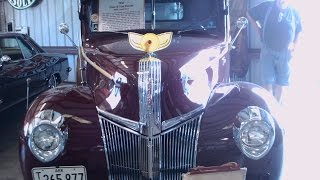 1941 Ford Half Ton Truck 4cyl Maroon ZH110615 [upl. by Allerbag131]