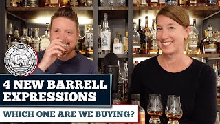 Barrell Bourbon 4Bottle Tasting Which Barrell Whiskey Are We Buying [upl. by Elleron]