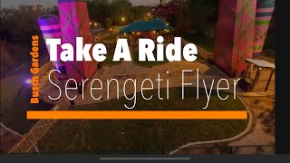 Serengeti Flyer POV at Sunset [upl. by Nreval41]