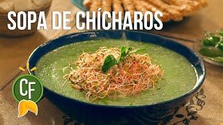 🥣 Sopa de Chicharos y Menta  Cocina Fresca [upl. by Nettle806]