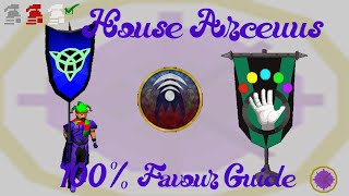 OSRS 100 Arceuus Favor Guide  Ironman Approved [upl. by Aimat]