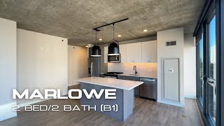 Marlowe  2 Bed2 Bath B1  Chicago Luxury Apartments for Rent in River North [upl. by Marutani]