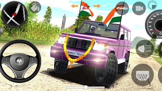 BOLERO DRIVING GAME  INDIAN CAR SIMULATOR 3D  GADI WALA GAME  MANOJ TOYS [upl. by Zebada]