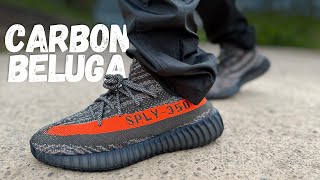 Its Easier Yeezy 350 Carbon Beluga Review amp On Foot [upl. by Furmark]