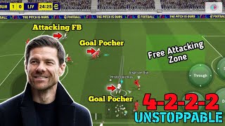 Unstoppable 4222 🥵🫴🔥 OP Quick Counter Best Formation For All Playstyle In eFootball 2025 🔥 [upl. by Elocel]