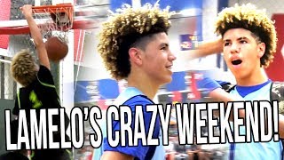 LaMelo Ball HISTORIC AAU Weekend First DUNK quotANKLE BREAKERquot amp MIDGAME FORFEIT [upl. by Demaggio]