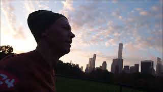 Løb på Manhatten New York i Central Park Running filuran Henning Bechmann [upl. by Cini]