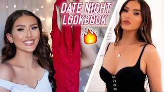 VALENTINES LOOKBOOK  OH POLLY DATE NIGHT TRY ON HAUL 2020 ad  Hannah Renée [upl. by Netsirhk]