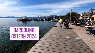 Bardolino Gardasee Rundgang März Ostern 2024 [upl. by Neile962]