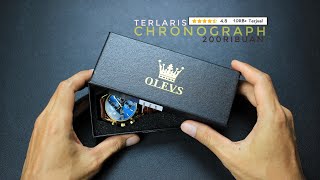 OLEVS TERLARIS DI SHOPEE‼️Review Jam Tangan OLEVS 2872 Murah Berkualitas [upl. by Aidnic]