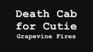 Death Cab for Cutie  Grapevine Fires With Lyrics [upl. by Ahsekam919]