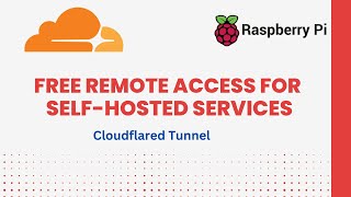 Cloudflare tunnel on Raspberry Pi  Free Remote Access for your selfhosted services [upl. by Sell]