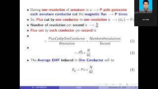 EMF Equation of DC Generator [upl. by Aeriell]