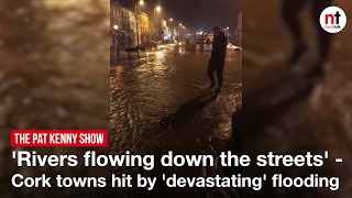 Rivers flowing down the streets West Cork towns hit by devastating flooding [upl. by Appleton]