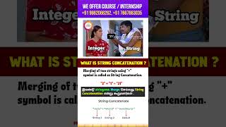 🫶WHAT IS STRING CONCATENATION என்றால் என்ன 😂 Funny Programming memes shorts string reels [upl. by Adnola561]