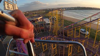 Big Dipper onride Currys Fun Park Portrush April 2022 [upl. by Blankenship76]