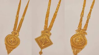 Rani Haar  22Ct Gold Long Necklace Sets with Weight And Price [upl. by Snehpets]