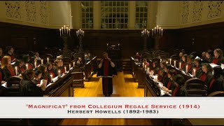 quotMagnificatquot from Collegium Regale Service 1944  Herbert Howells 18921983 [upl. by Kidd]