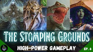 The Stomping Grounds Gitrog vs Sythis vs Myrkul vs Renari  High Power Commander Gameplay [upl. by Ahsilav373]