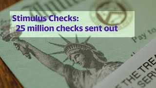 Stimulus checks 25 million more checks including to social security recipients [upl. by Angel366]