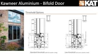 Kawneer Aluminium Bifold Door [upl. by Plante]