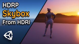 Adding a Skybox in HDRP using HDRI in Unity [upl. by Simone982]