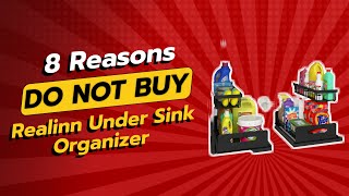 DONT BUY REALINN Under Sink Organizer BEFORE WATCHING THIS VIDEO 😱🛒 8 Reasons [upl. by Sharon]